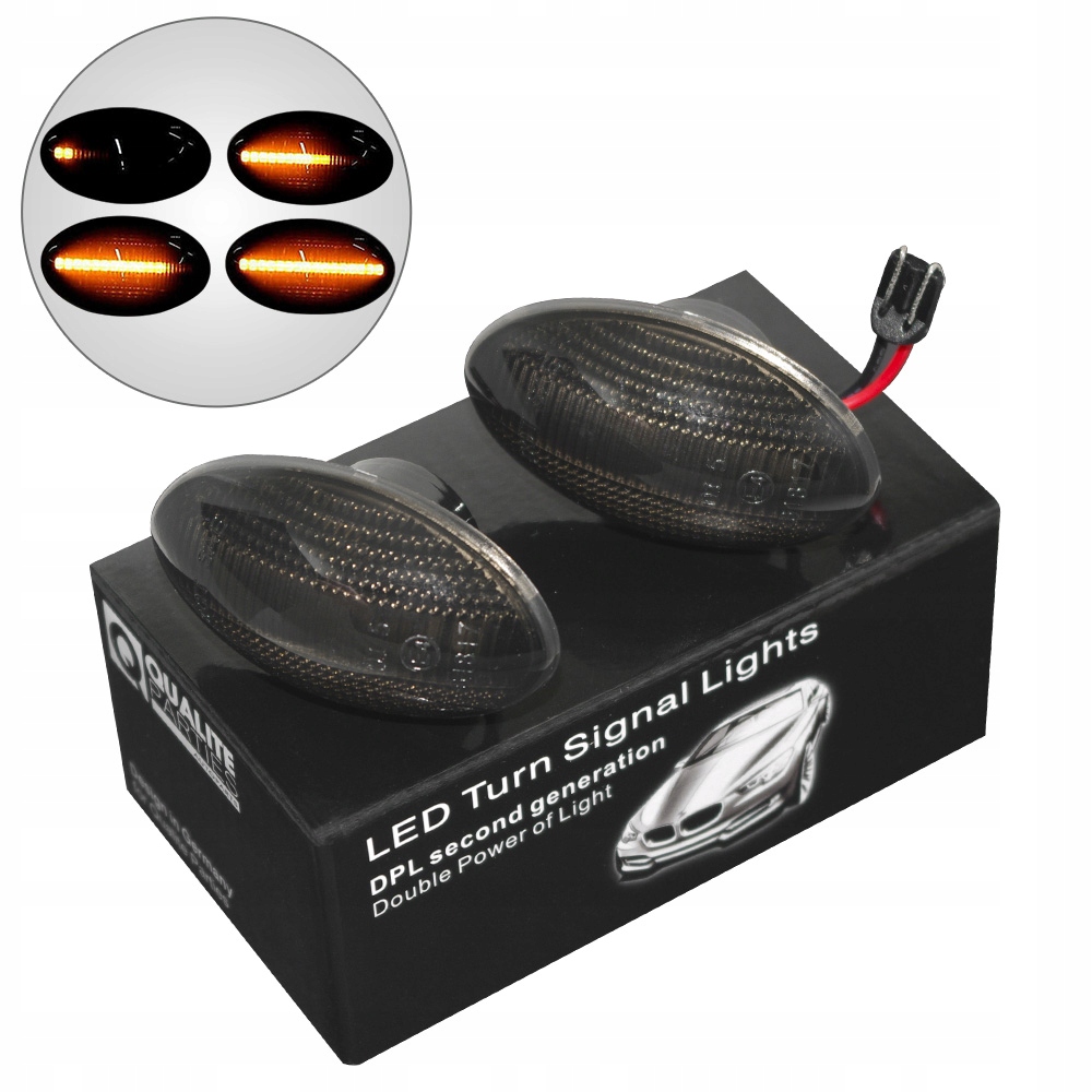 фото №1, 2x поворотник динамічний led mini r50 r52 r53