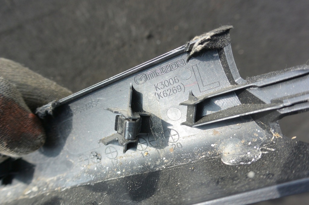 фото №15, Молдинг dekor панели приборной панели левая правая комплект mazda cx9