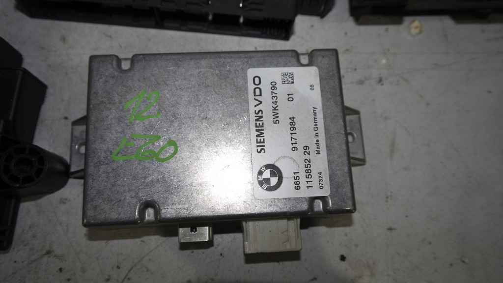 фото №1, Модуль асистент поперечина руху bmw 5 e60 9171984