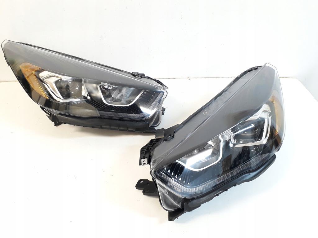 фото №10, Nowe лампы линза led ford escape kuga mk2 lift po 2017- usa чёрные 2 szt