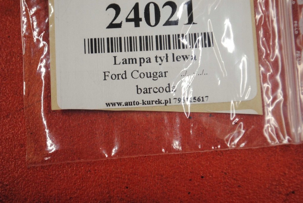 фото №3, Ford cougar лампа левая задняя