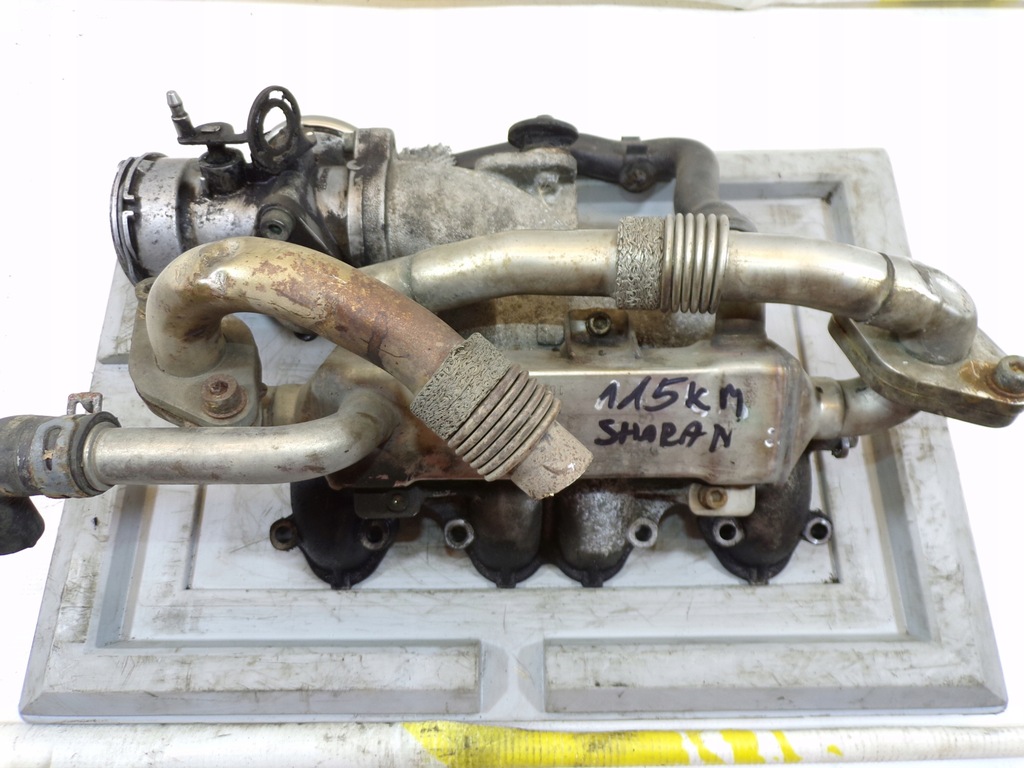 фото №1, Egr колектор радіатор вихлопних газів 1.9 tdi 115km