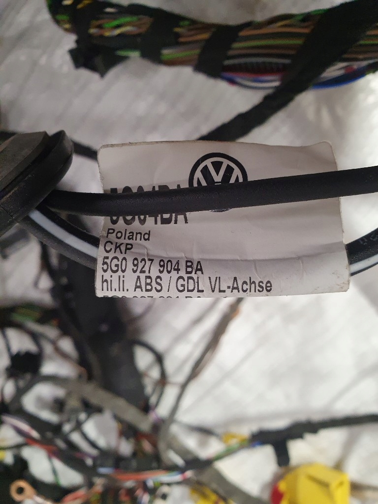 фото №10, Skoda octavia iii 5e9 2019r 1.6tdi джгут головна електропроводка салону europa