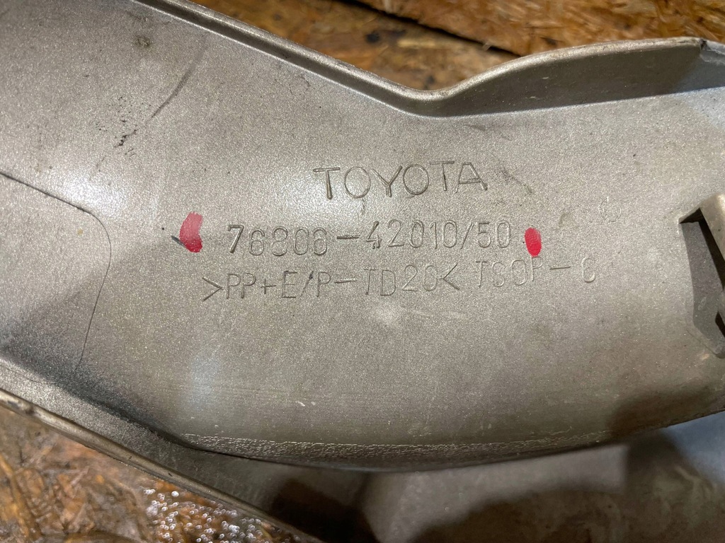 фото №9, Toyota rav4 rav-4 iii 3 xa30 05-12 молдинг кришки багажника ліва задня задня