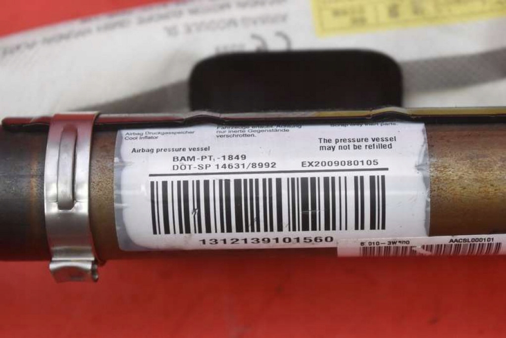 фото №5, Подушка безопасности подушка воздушная шторка безопасности левая 80010-3w500 kia sportage 3 iii