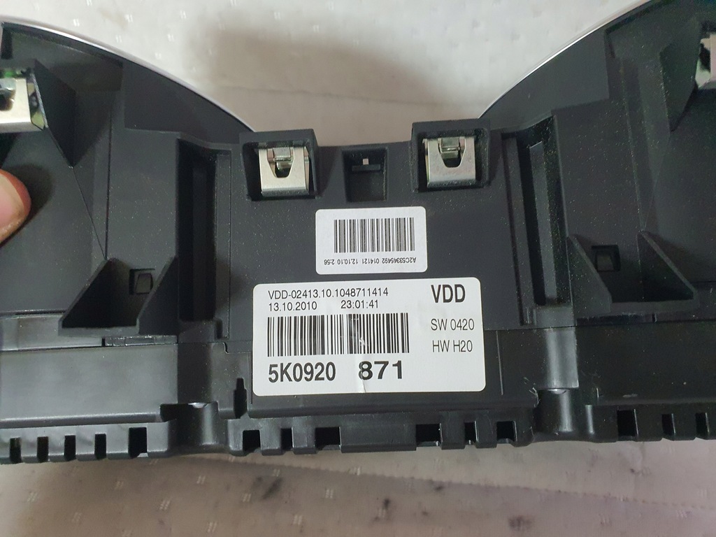 фото №5, Лічильник приладова панель прилади vw golf vi 5k0920871