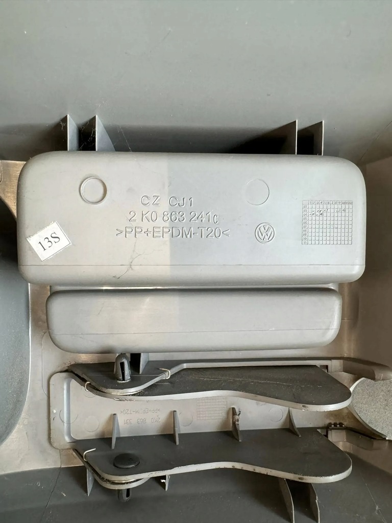 фото №7, Тунель середній volkswagen caddy iii 2k0863241c