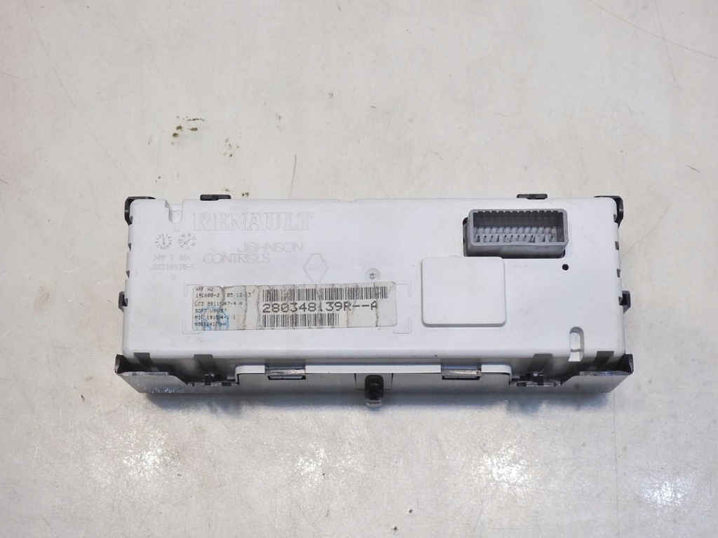 фото №3, Приладова панель дисплей renault clio iii lift 280348139r