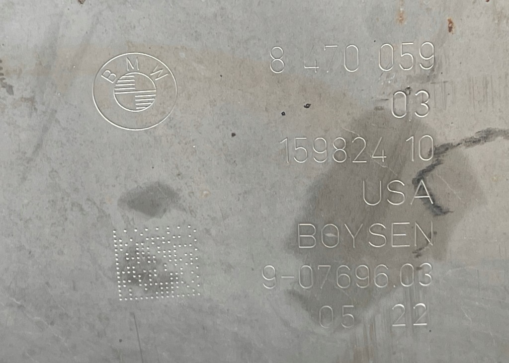 фото №8, Bmw x5 g05 x6 g06 3.0d гаситель выхлоп конечный 8470059