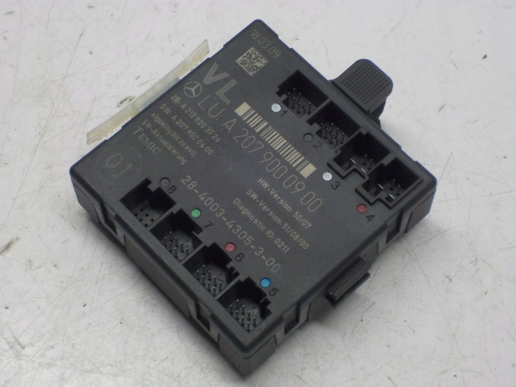 фото №3, Блок керування двері mercedes-benz оригінальний номер a2079000900