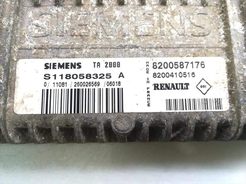 фото №10, Renault scenic блок управления / модуль коробки передач 1.6 бензин 75kw 102 hp