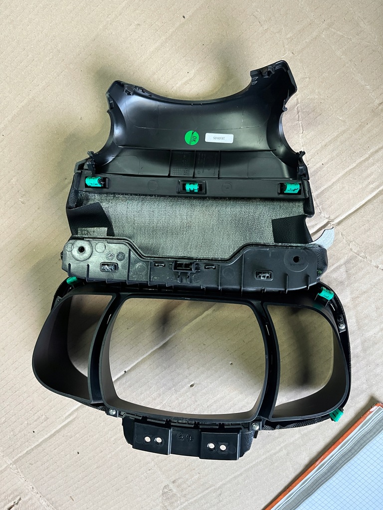 фото №2, 7 renault koleos ii защита рамка корпус козырёк спидометра 682502694r