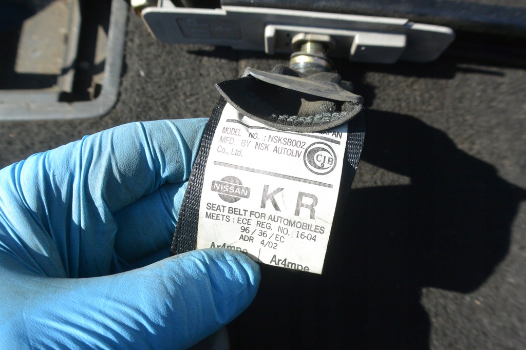 фото №14, Nissan maxima a33 pas безопасности перед kpl