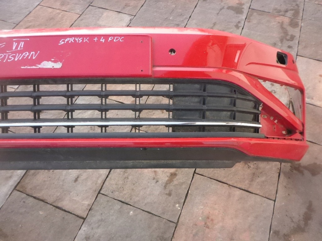 фото №7, Бампер передний vw golf vii sportsvan lift 2018-