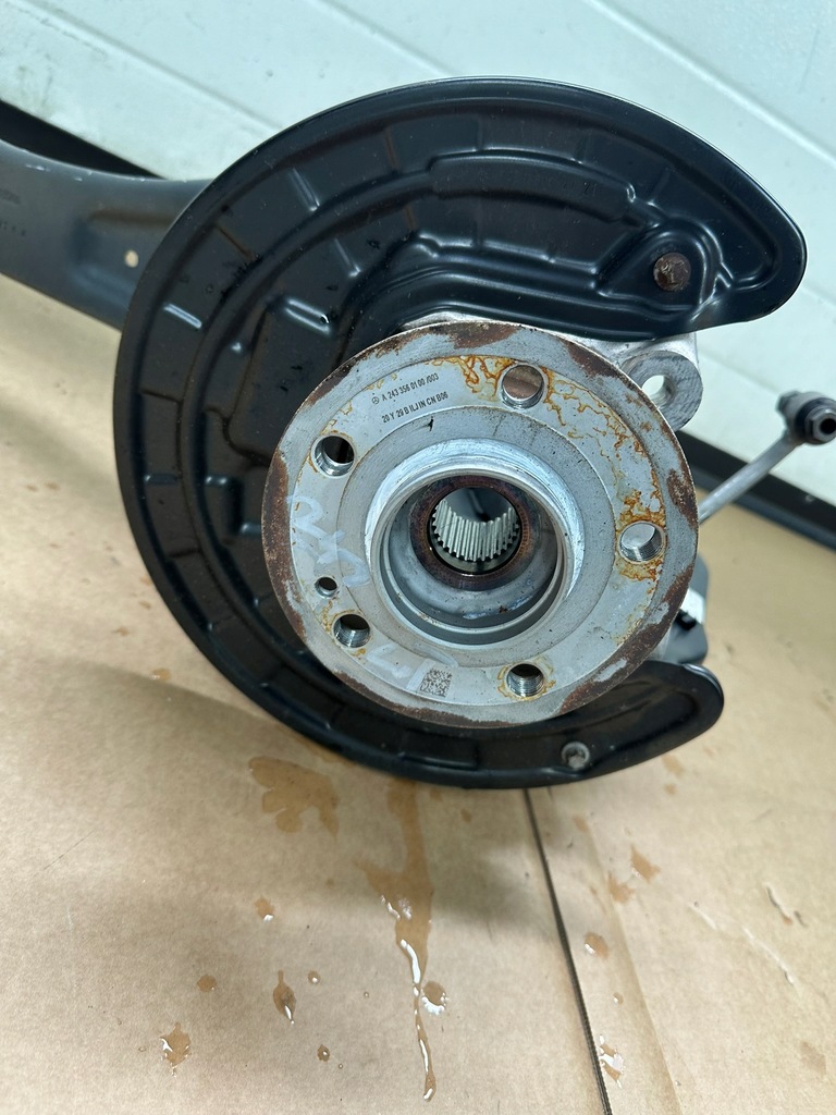 фото №5, Поворотный кулак левый задняя, левая задняя, рычаги mercedes eqa w243, h243 4matic