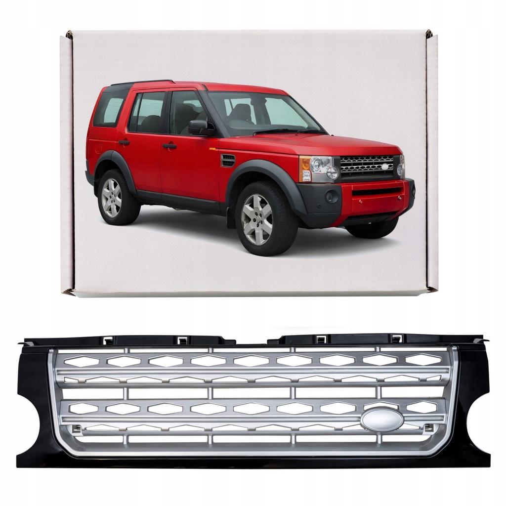 фото №1, Land rover discovery 3 2004-09 решітка радіатора решітка радіатора передній переробка na discover 4