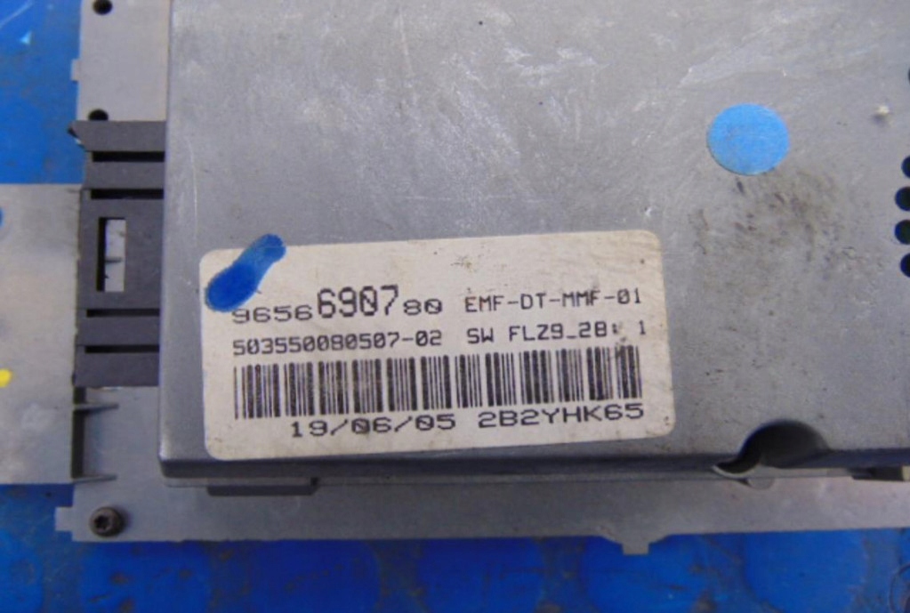 фото №6, Peugeot 407 sw 2.0hdi радіо 9656690780