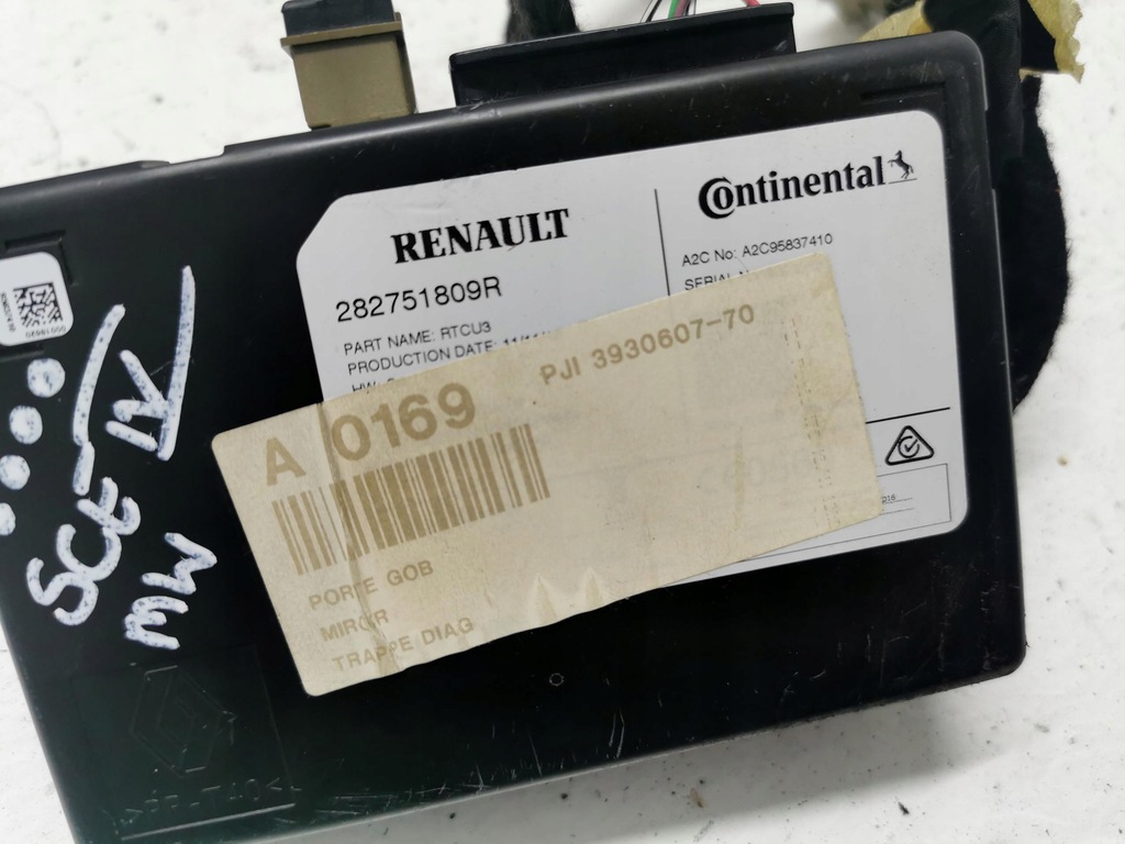 фото №4, Модуль блок управления навигации renault scenic iv 16-