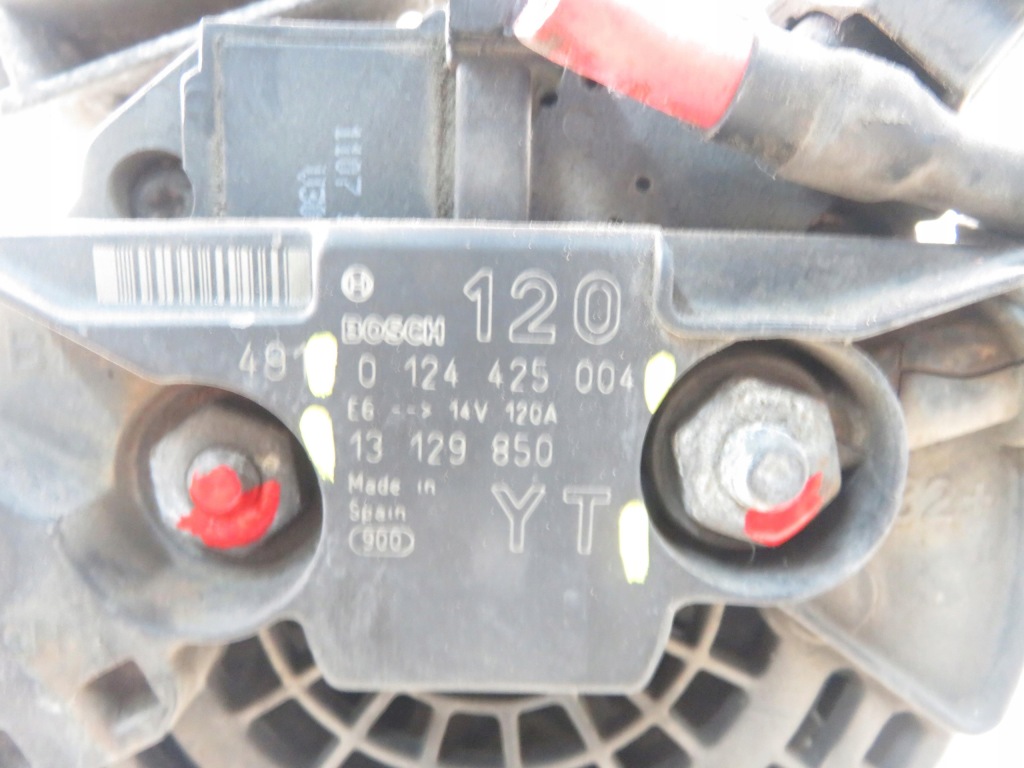 Генератор opel signum 2.2 direct - с 22 yh 13129850yt 0124425004 Оригинал