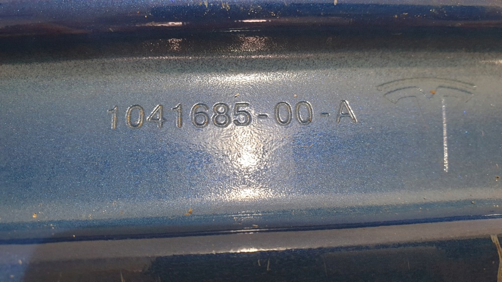 фото №8, Балка бампера усилитель задняя tesla s 1041685-00-a