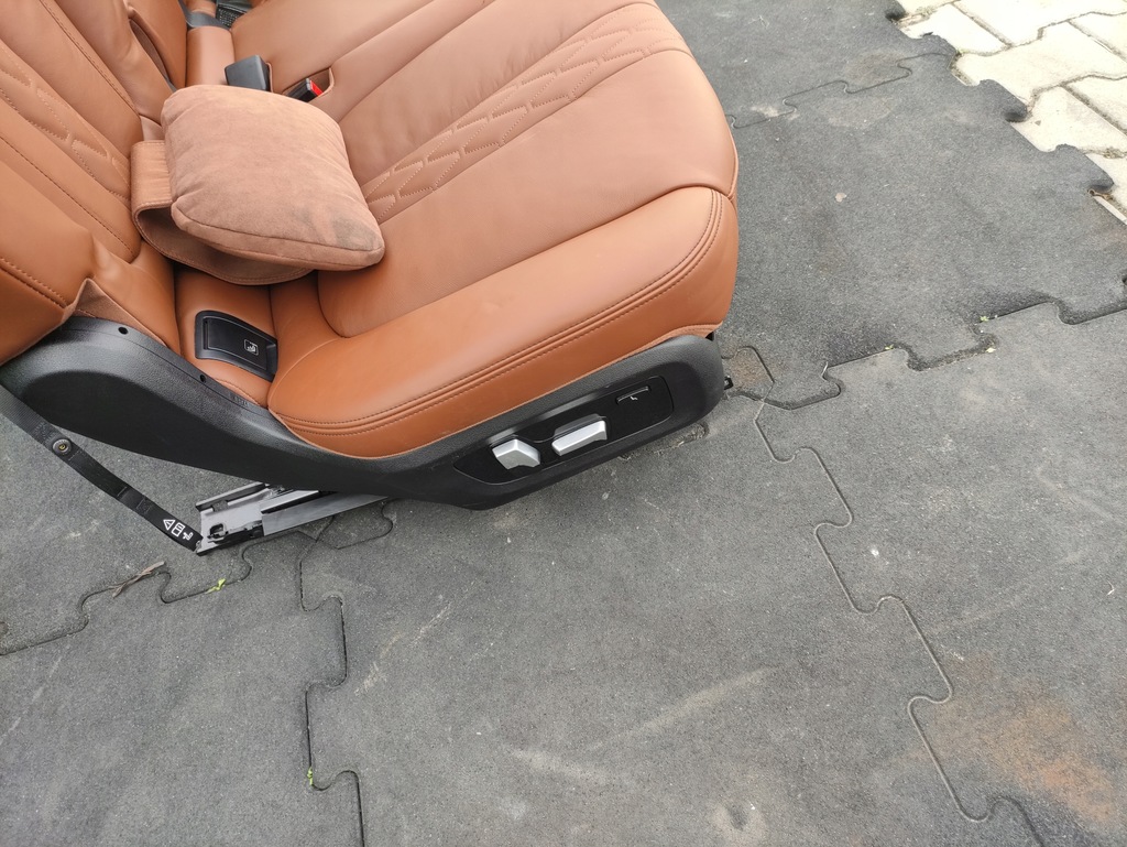 фото №11, Сиденья заднее сиденье электрическая с подогревом bmw x7 g07 merino kawowa tartufo