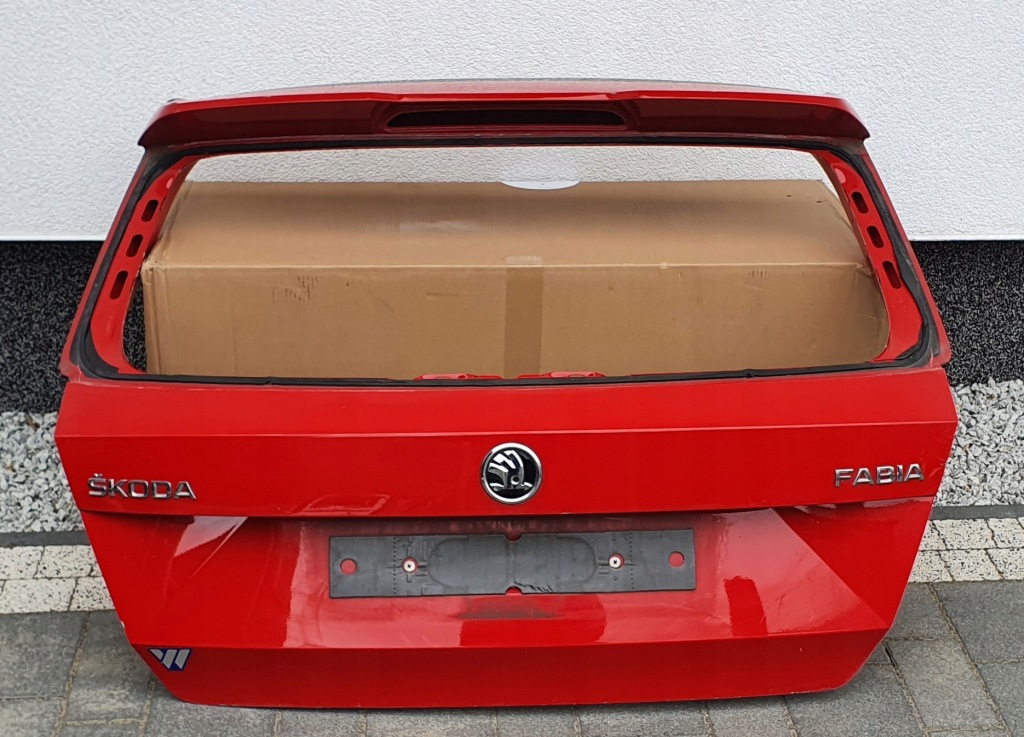 фото №1, Skoda fabia iii hb lift крышка багажника багажника задняя