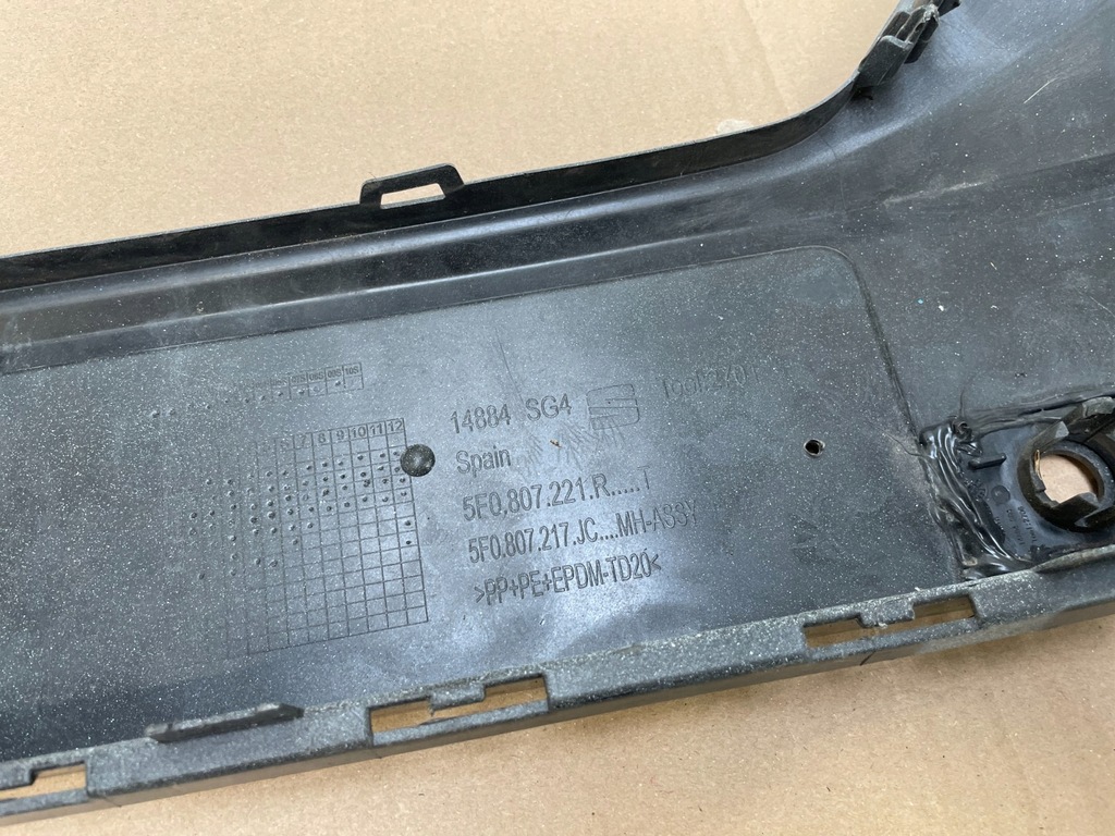 фото №15, Бампер перед seat leon 3 iii lift 5f передній омивачі pdc 2017 -