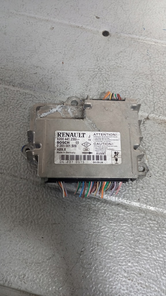 фото №1, Датчик подушка безопасности renault modus 1.5dci 04r