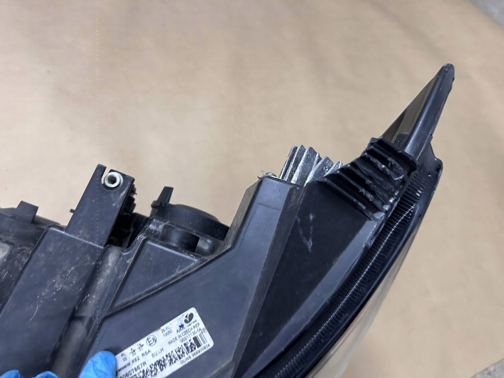 фото №6, Лампа фара левый перед передний 260607867r renault master iv