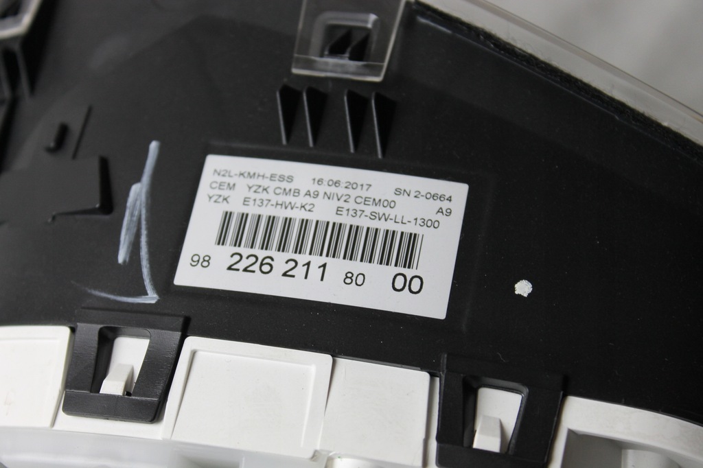 фото №9, Счетчик приборная панель peugeot 208 i 2008 9822621180