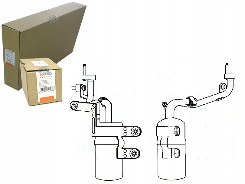 Купить Осушитель кондиционера behr hella fdd466 351335261