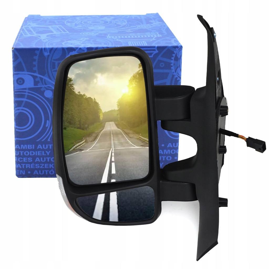 фото №1, Зеркало левая электрический подогрев+ датчик. renault master ,opel movano b 2010-