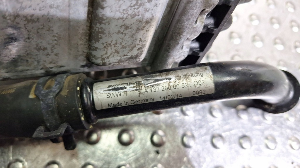 фото №8, Радіатор інтеркулер шланг води a1330900514 mercedes w117 w176 45 amg