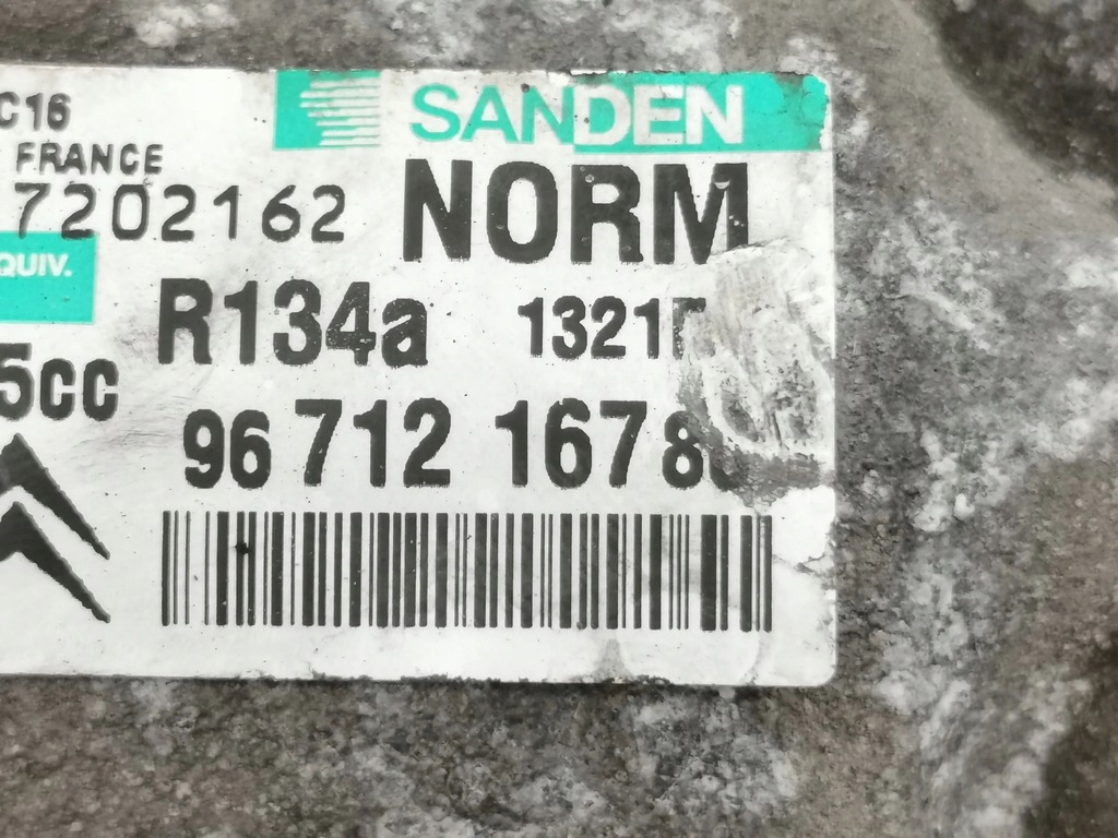 фото №8, Peugeot 508 2011 компрессор / компрессор кондиционера a/c