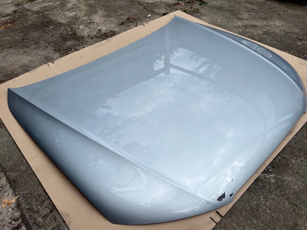 Audi a4 b8 рестайлинг  капот крышка двигателя перед lx7w серебристая Киев