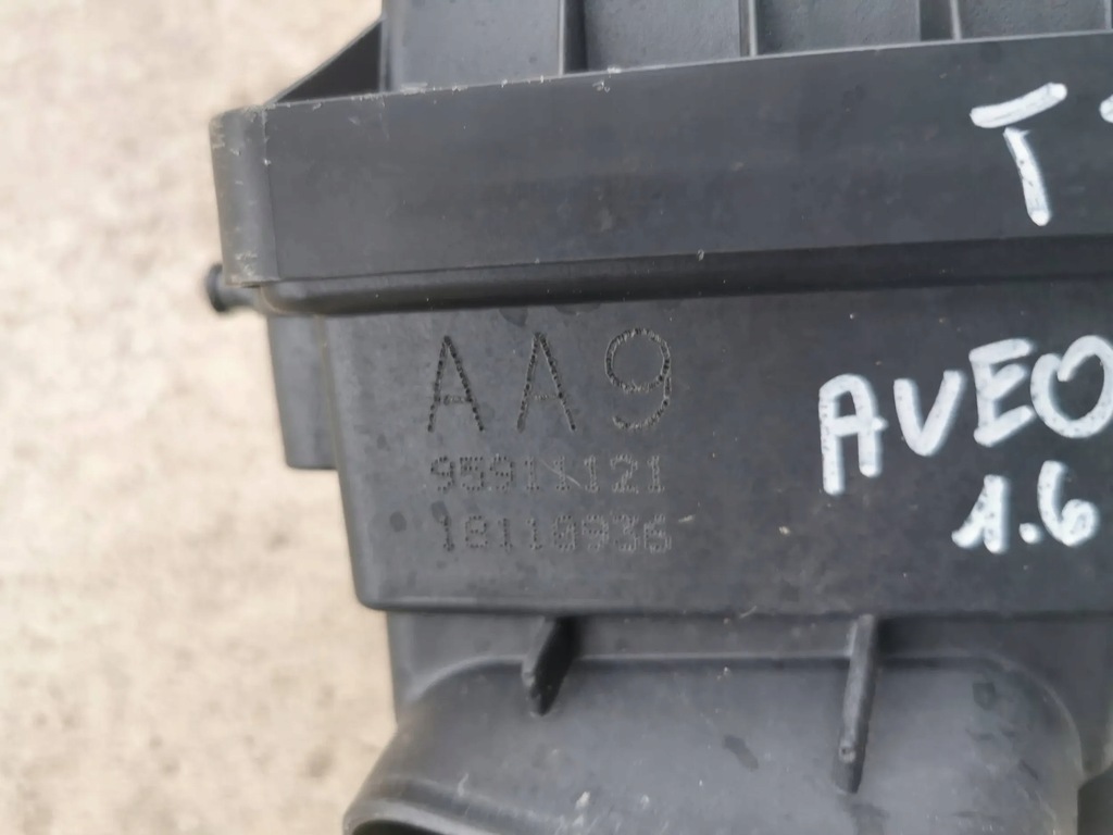 фото №10, Chevrolet aveo t300 корпус фільтра повітря + повітрозабірник 95911121 95463566 1.6b