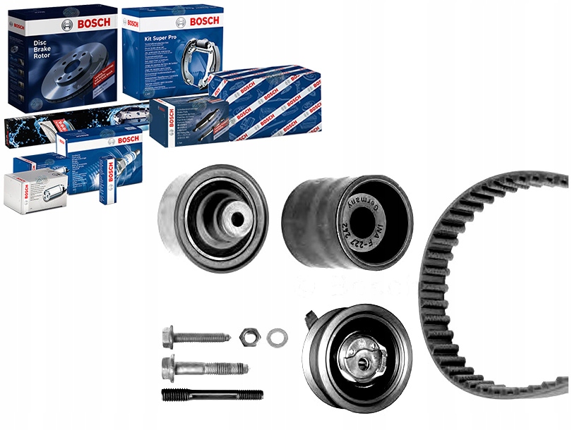 фото №1, Комплект - набор ремень распределительного вала bosch 038198119f