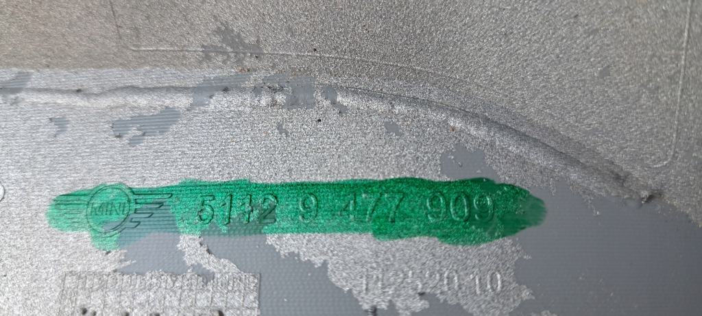 фото №9, Mini f60 countryman накладка бампера задняя 9477909