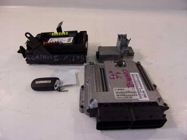 Купити Jeep compass 2 1.6 mtj 17- бортовий комп'ютер замок запалювання bsi 0281035168
