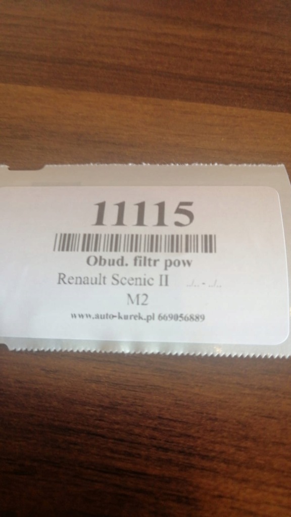 фото №6, Renault scenic ii корпус фильтра powiet 8200369775