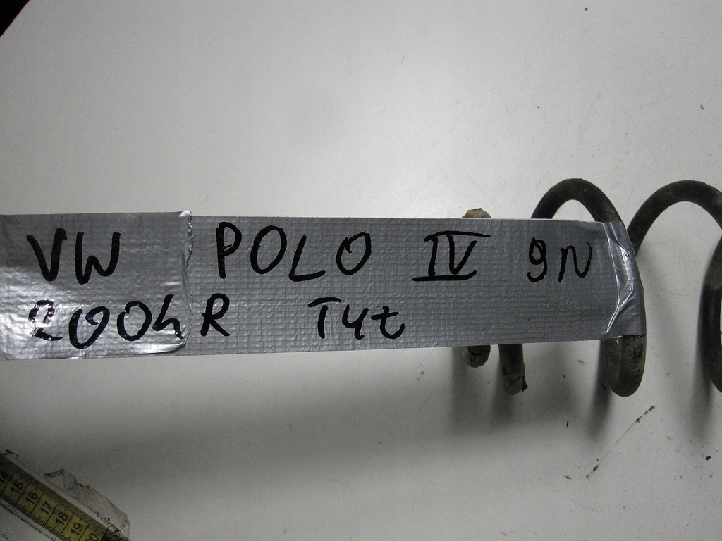 фото №7, Пружина задняя задняя vw polo 9n 04r
