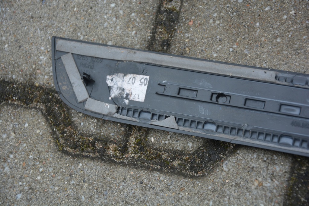 фото №8, Молдинг порог правый перед audi a6 c7 4g0853374