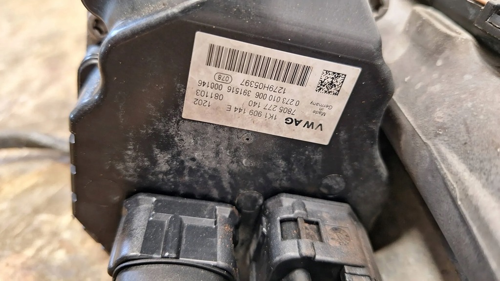 фото №8, Трансмісія рейка рульова 1k1423051as vw golf v audi a3 8p