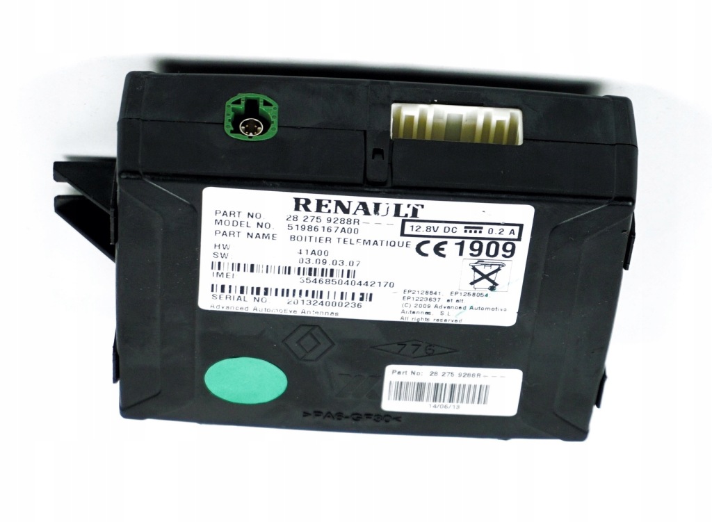 фото №1, Блок управления навигации renault kangoo ii