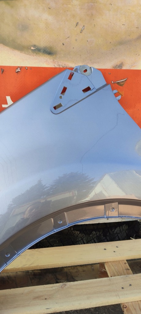 Крыло  пластик левое  перед передний renault captur 03.2013-02.2020 kng с Разборки