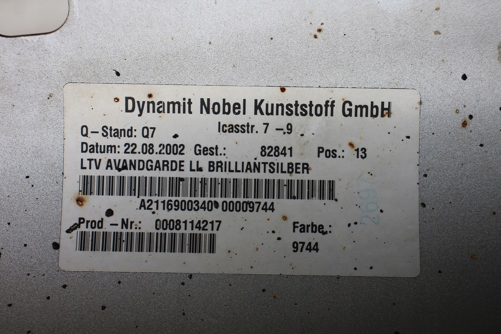 фото №8, Накладки na пороги накладка mercedes e-klasa w211 колір 744 avantgarde