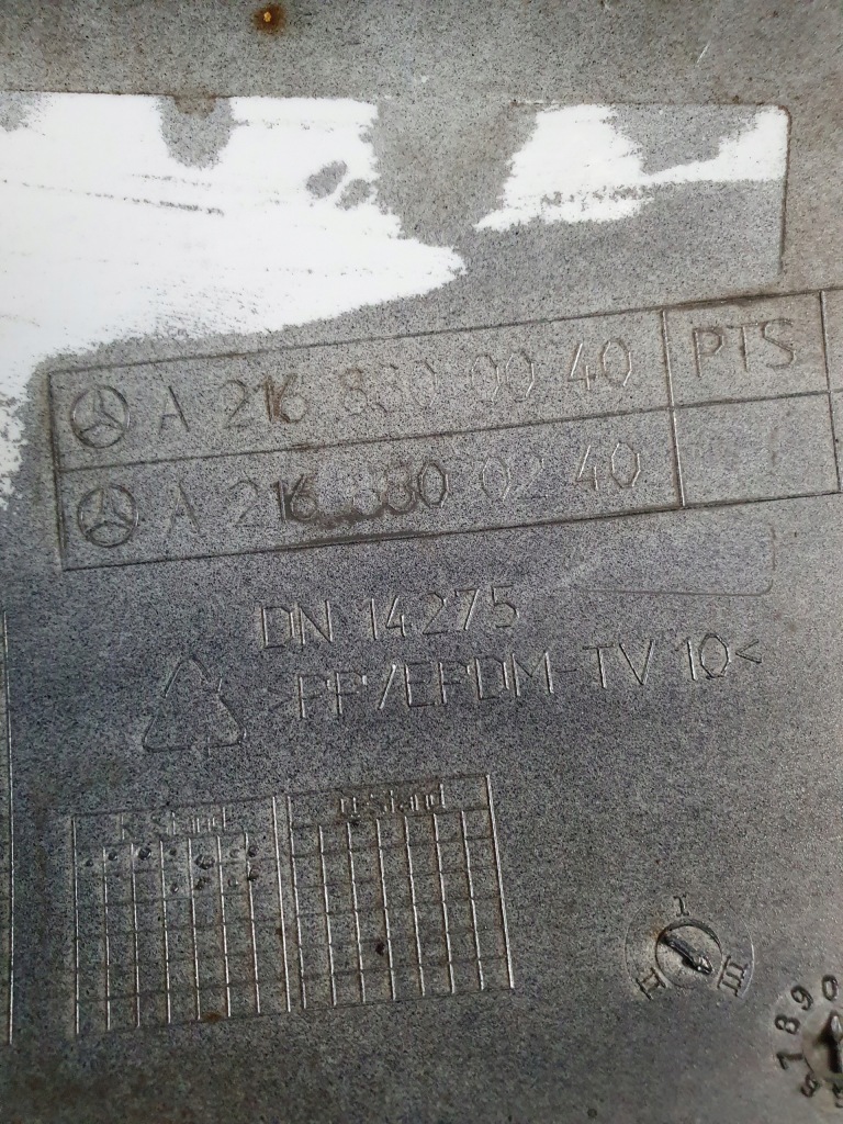 Бампер передний mercedes cl c216 w216 2006-2010 Цена