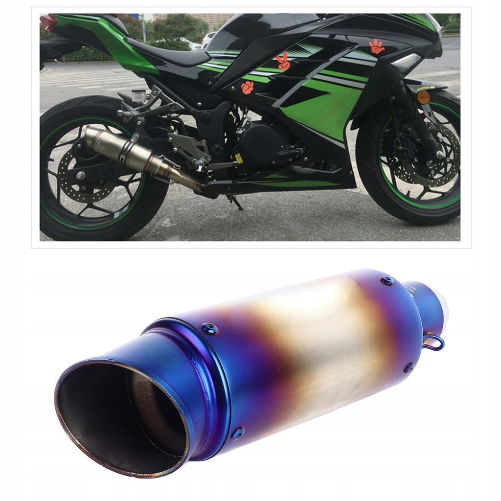 фото №10, Труба вихлопна motocykla спортивний наконечник труби випускної si