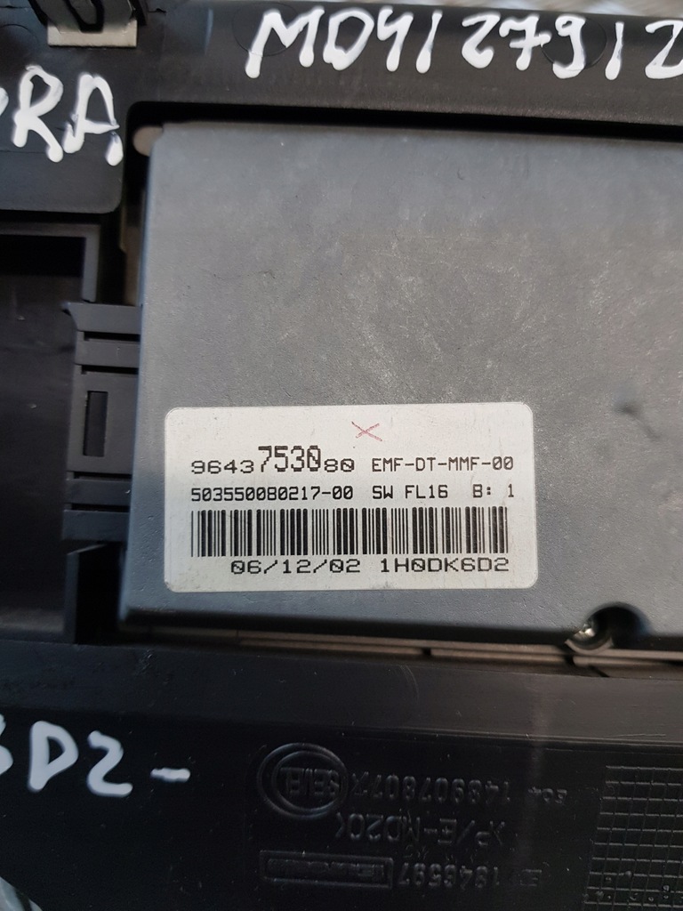 фото №10, Счетчик 9643753080 lancia phedra 2.0b europa