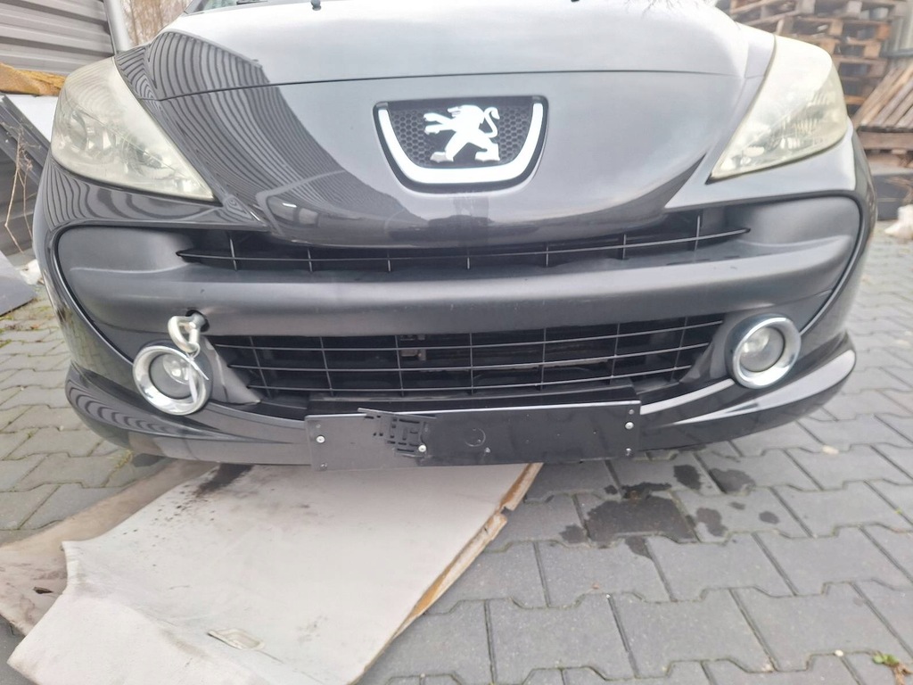 фото №11, Kompletny перед капот бампер лампа крыло peugeot 207 06-09r exl
